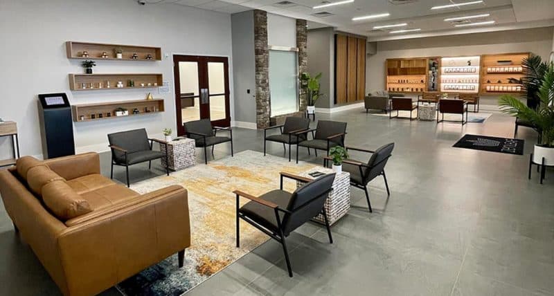 Zen Leaf Interior